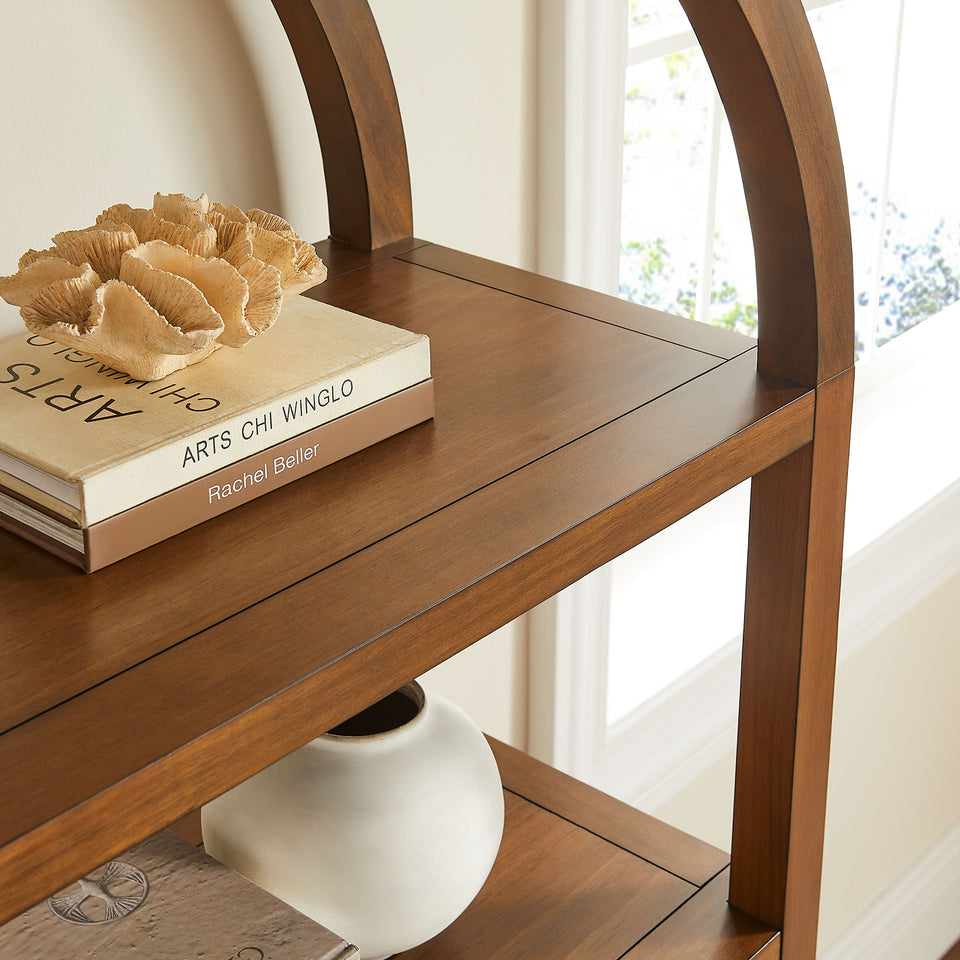 Vexley 60 Inch Arched Bookshelf by Modway