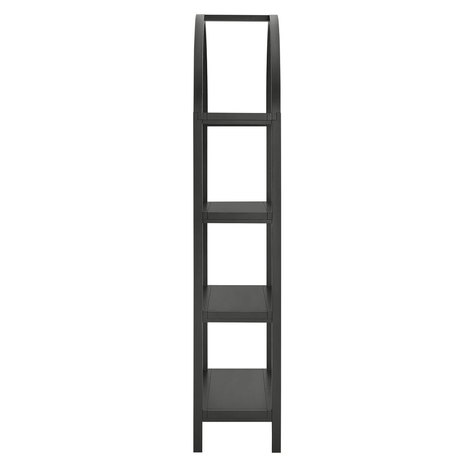 Vexley 72 Inch Large Arched Bookshelf by Modway