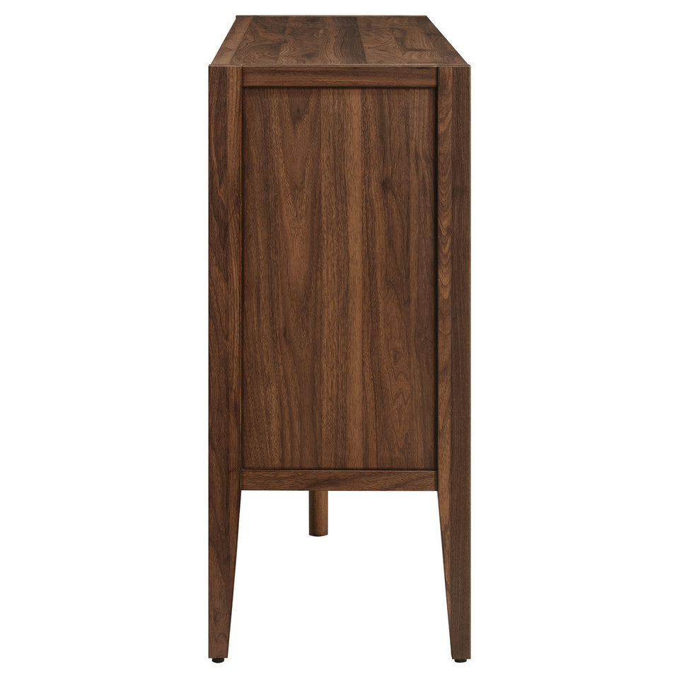 Nell 72" Glass Door Sideboard Storage Display Cabinet by Modway