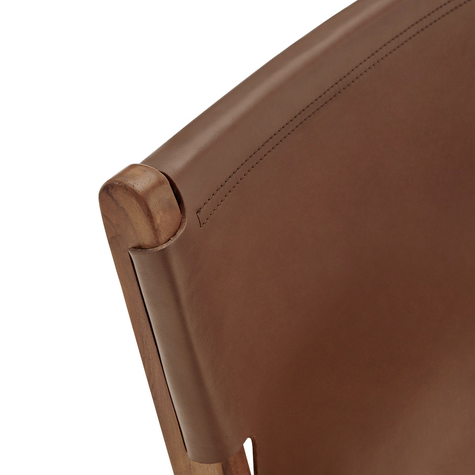Sonora Leather Dining Chair by Modway