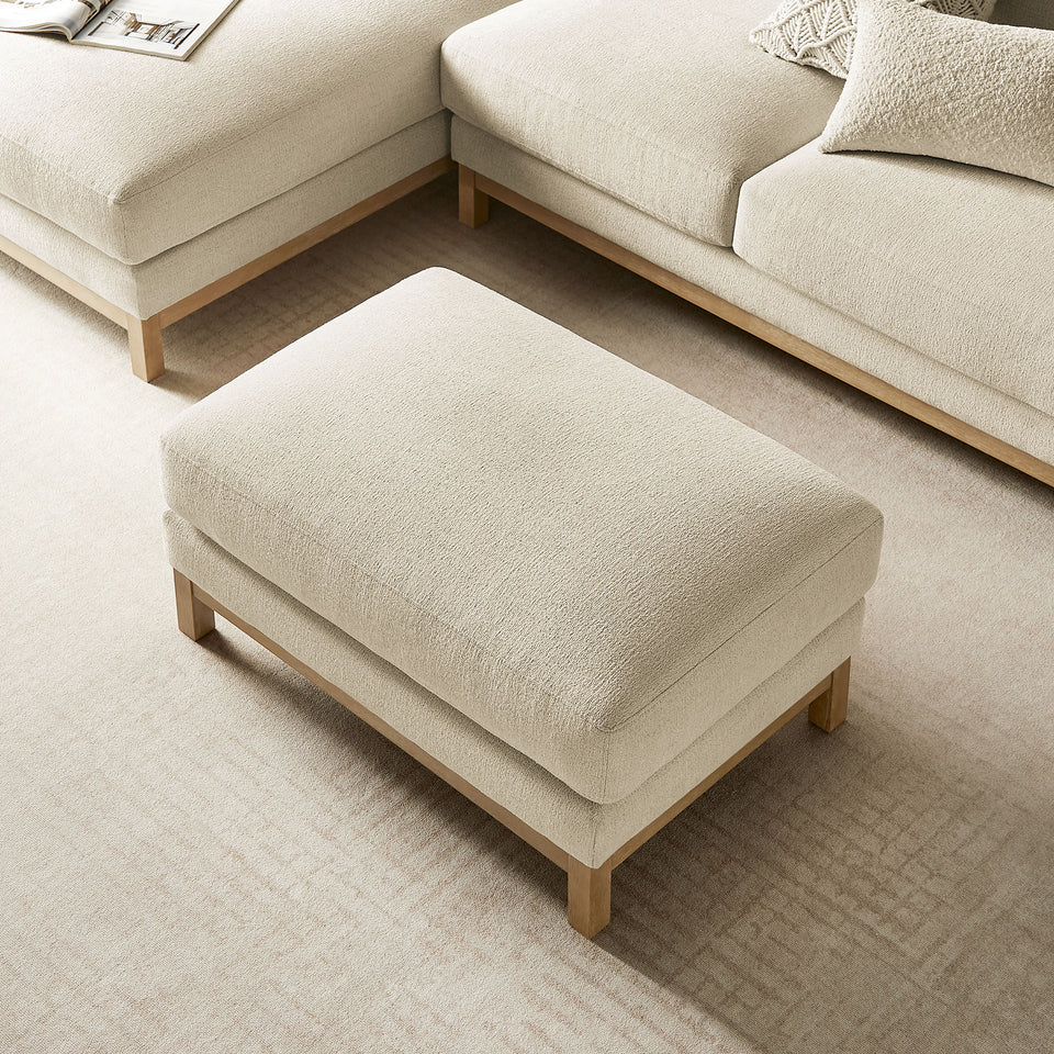 Roscoe Fabric Ottoman by Modway