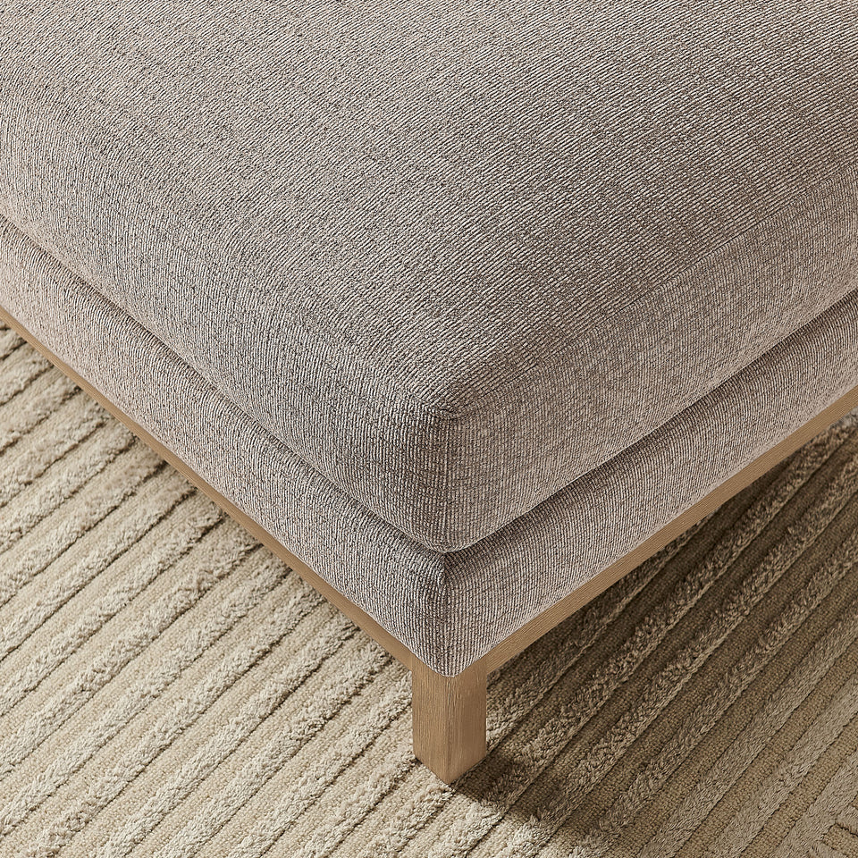 Roscoe Fabric Ottoman by Modway