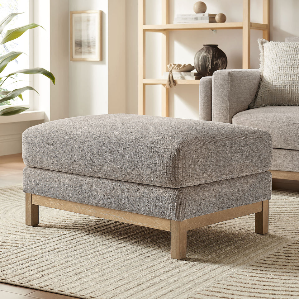 Roscoe Fabric Ottoman by Modway