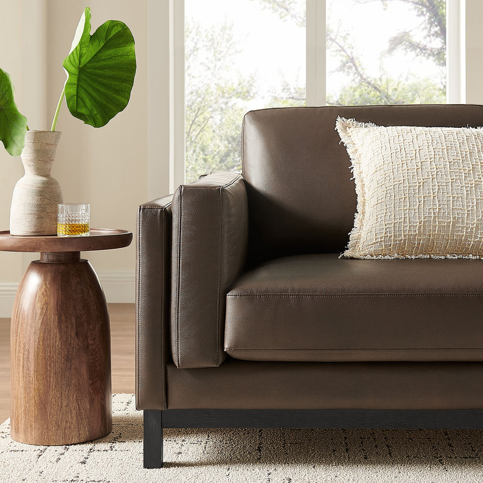 Roscoe 81 inch Vegan Leather Sofa by Modway