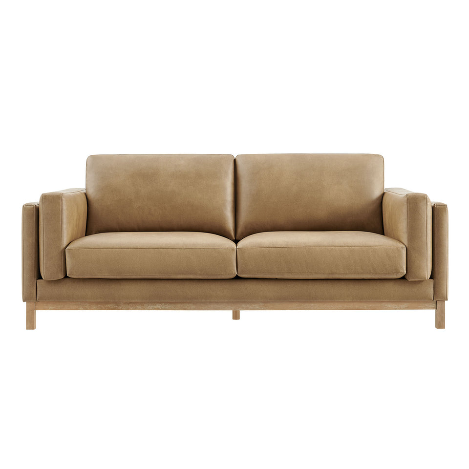 Roscoe 81 inch Vegan Leather Sofa by Modway