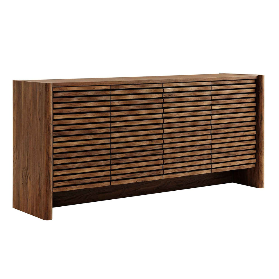Emric Wave 66" 4-Door Sideboard