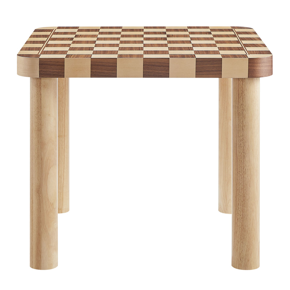 Oscar 36 Inch Square Checkered Dining Table by Modway