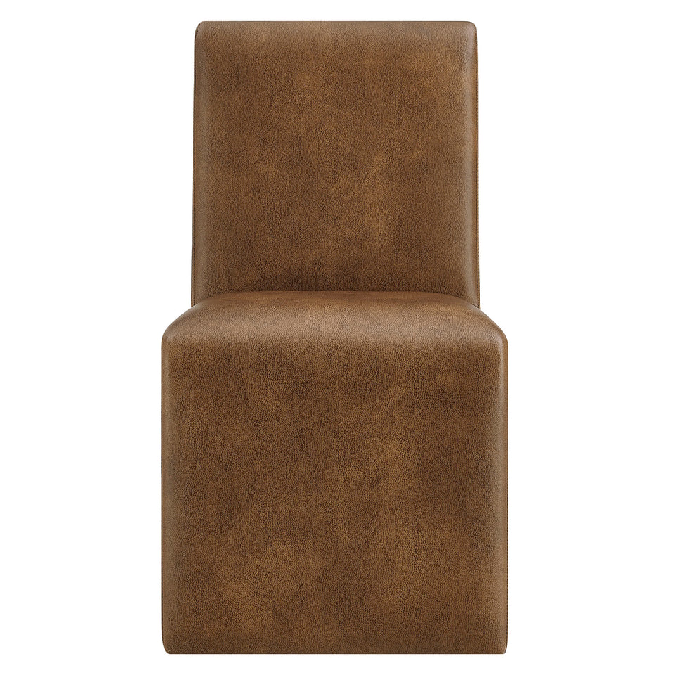 Emory Vegan Leather Dining Side Chair by Modway