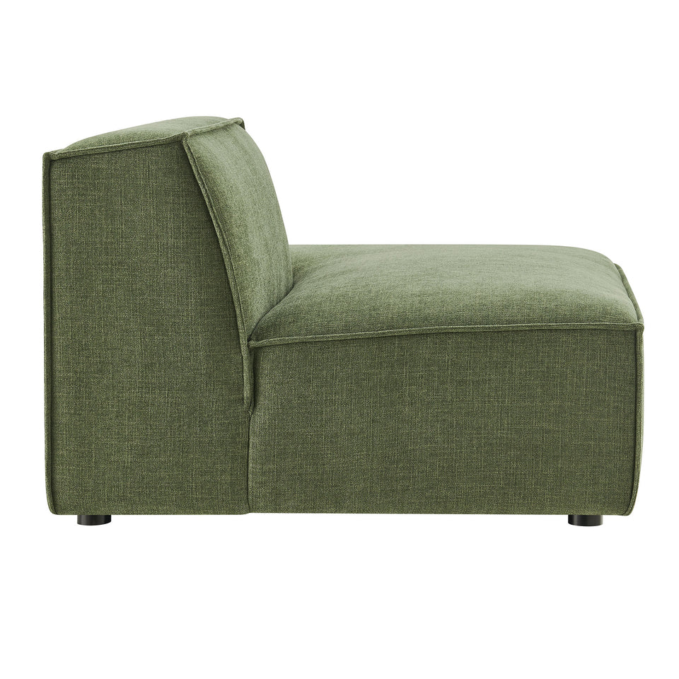 Restore Performance Fabric Upholstered Right-Facing Armless Modular Chaise by Modway