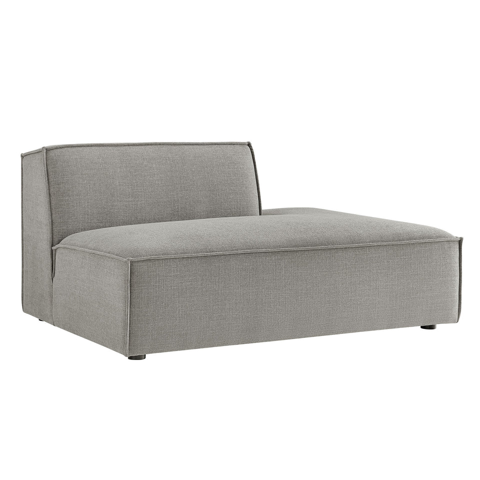 Restore Performance Fabric Upholstered Right-Facing Armless Modular Chaise by Modway