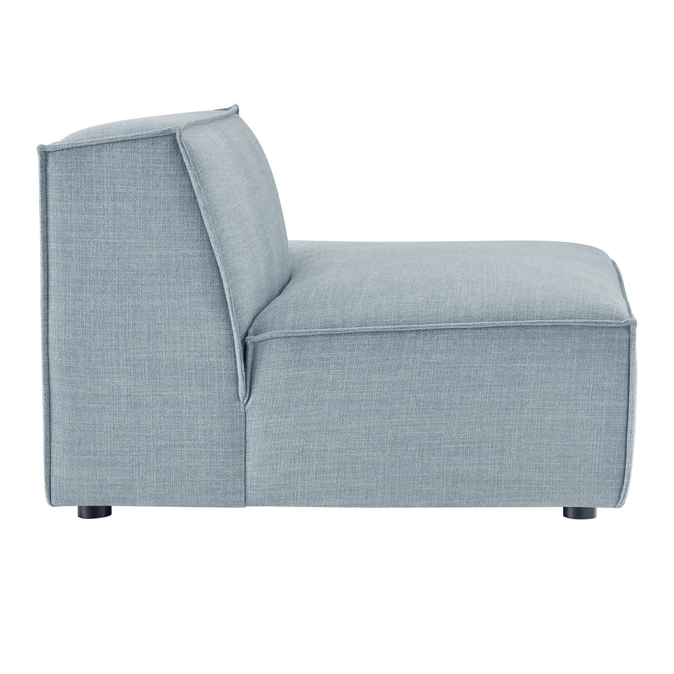 Restore Performance Fabric Upholstered Right-Facing Armless Modular Chaise by Modway