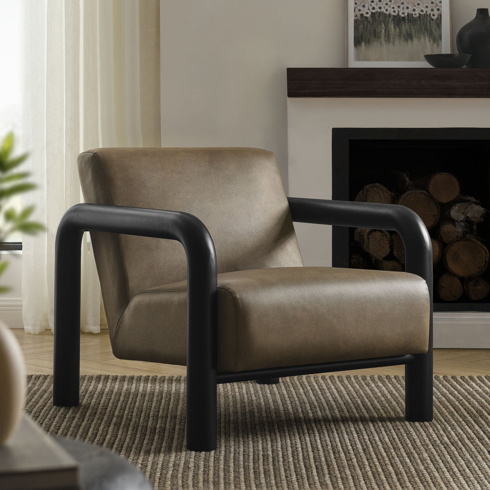Sereno Vegan Leather Accent Chair by Modway