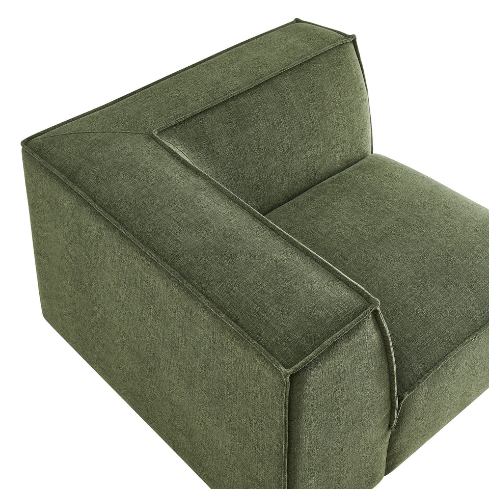 Restore Performance Fabric Upholstered Modular Corner Chair by Modway