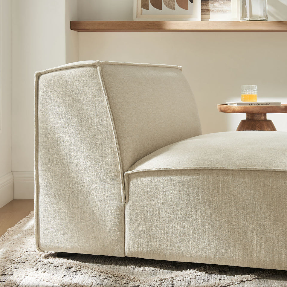 Restore Performance Fabric Upholstered Armless Modular Chair by Modway