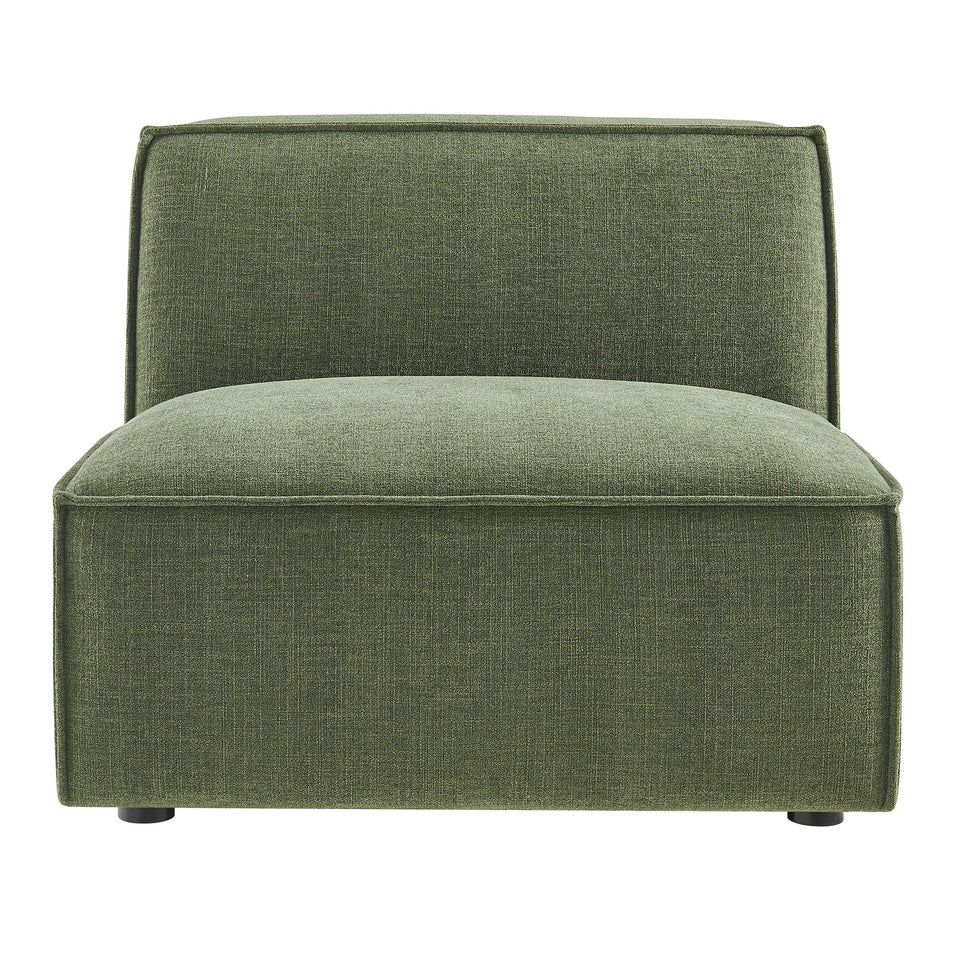 Restore Performance Fabric Upholstered Armless Modular Chair by Modway
