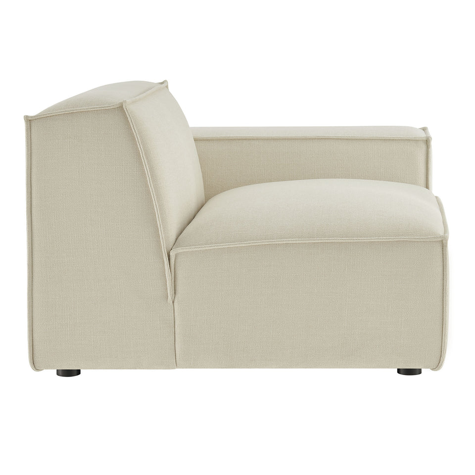 Restore Performance Fabric Upholstered Right-Facing Modular Lounge Chair by Modway