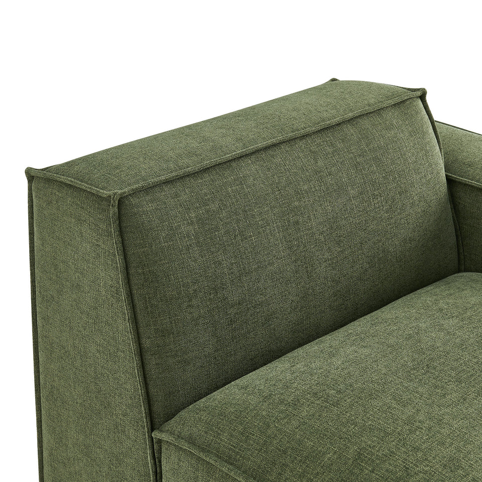 Restore Performance Fabric Upholstered Right-Facing Modular Lounge Chair by Modway
