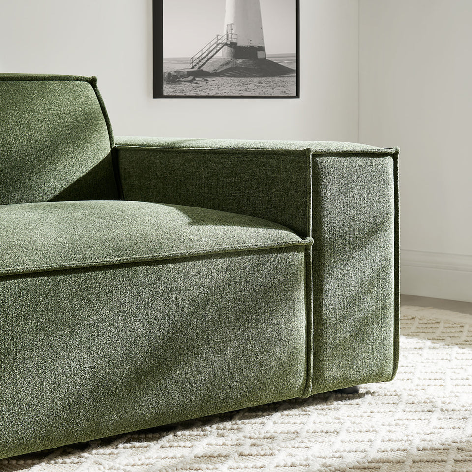 Restore Performance Fabric Upholstered Right-Facing Modular Lounge Chair by Modway