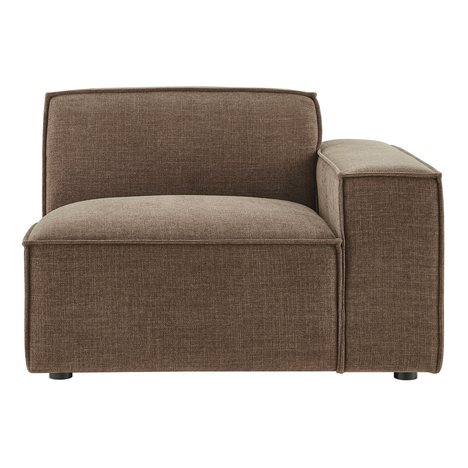 Restore Performance Fabric Upholstered Right-Facing Modular Lounge Chair by Modway
