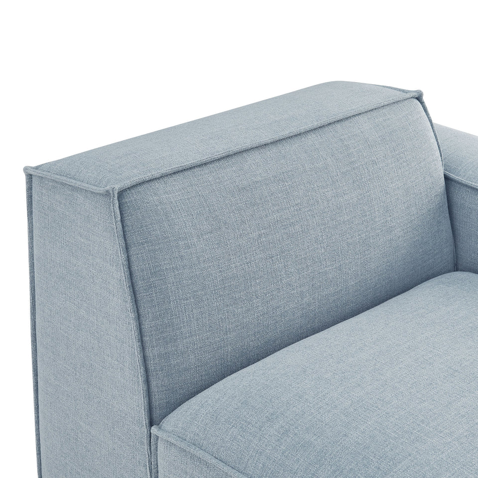 Restore Performance Fabric Upholstered Right-Facing Modular Lounge Chair by Modway