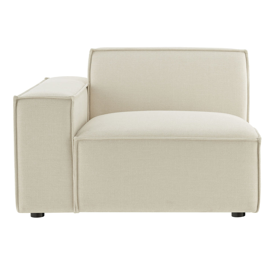 Restore Performance Fabric Upholstered Left-Facing Modular Lounge Chair by Modway