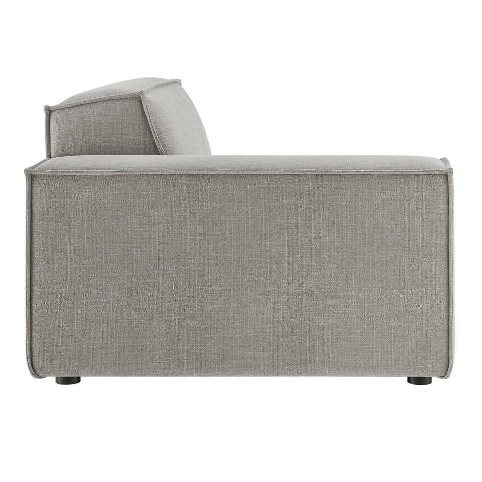 Restore Performance Fabric Upholstered Left-Facing Modular Lounge Chair by Modway