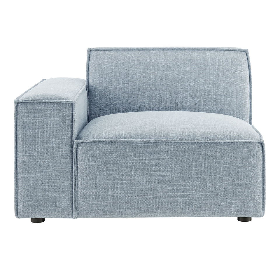 Restore Performance Fabric Upholstered Left-Facing Modular Lounge Chair by Modway