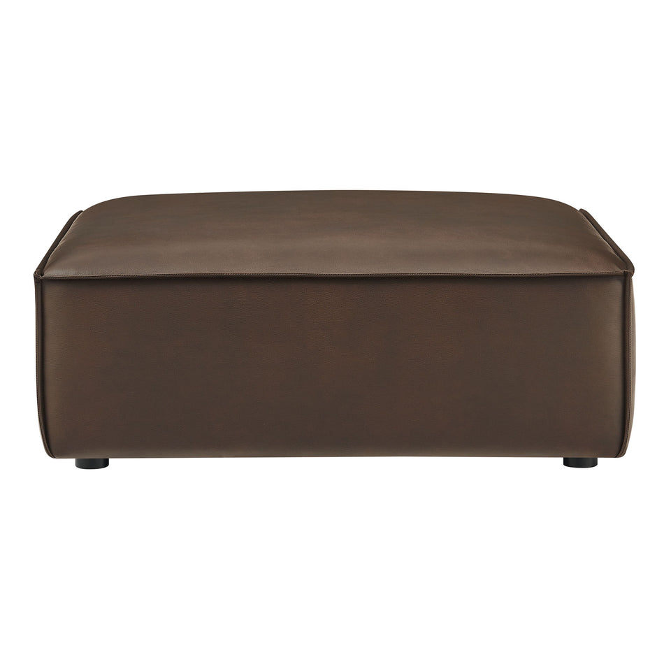 Restore Vegan Leather Modular Ottoman by Modway