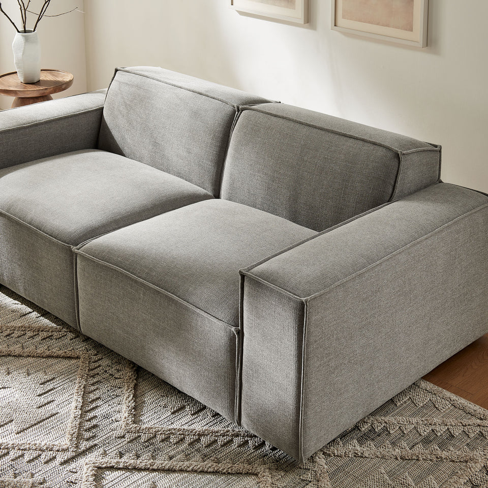 Restore 2-Piece Performance Fabric Upholstered Modular Loveseat by Modway