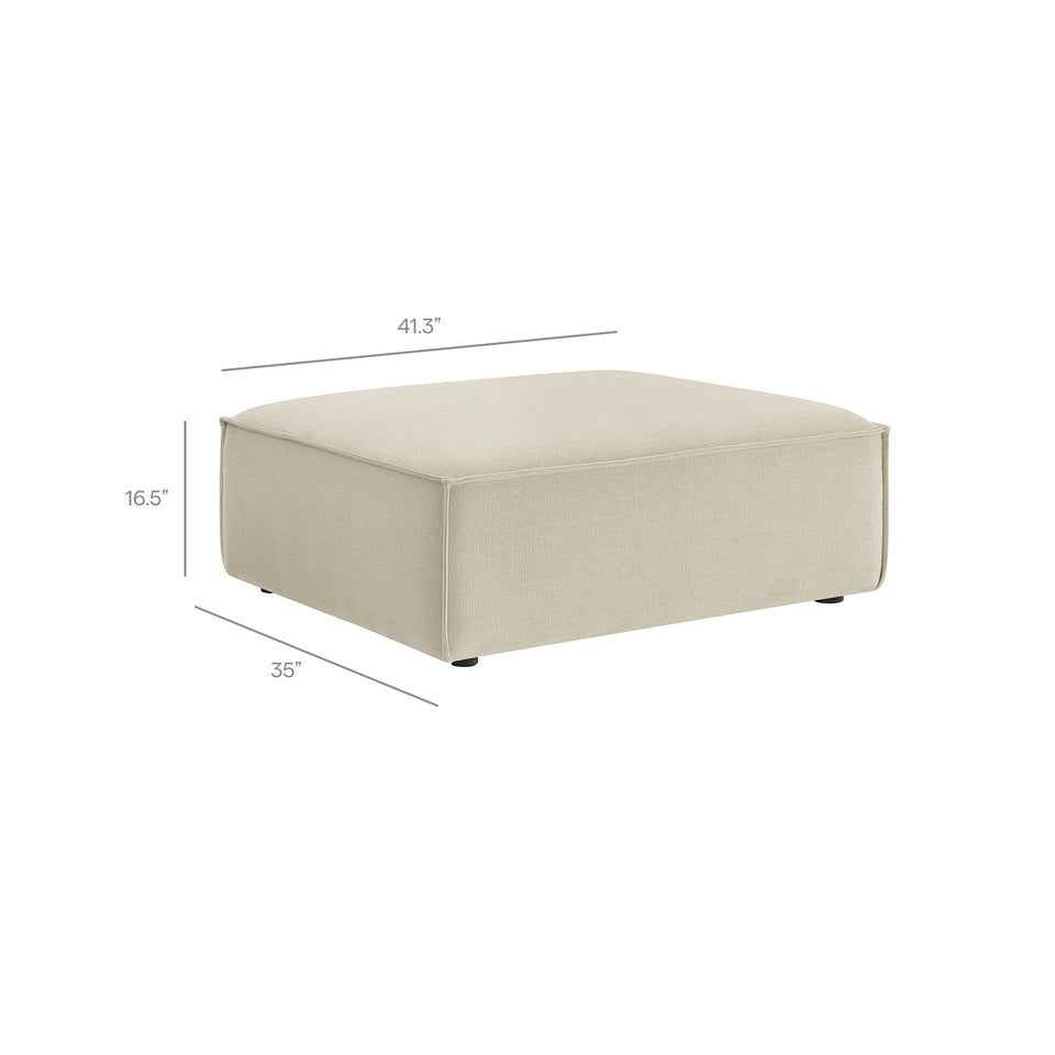 Restore 6-Piece Performance Fabric Upholstered Modular Sectional Sofa by Modway