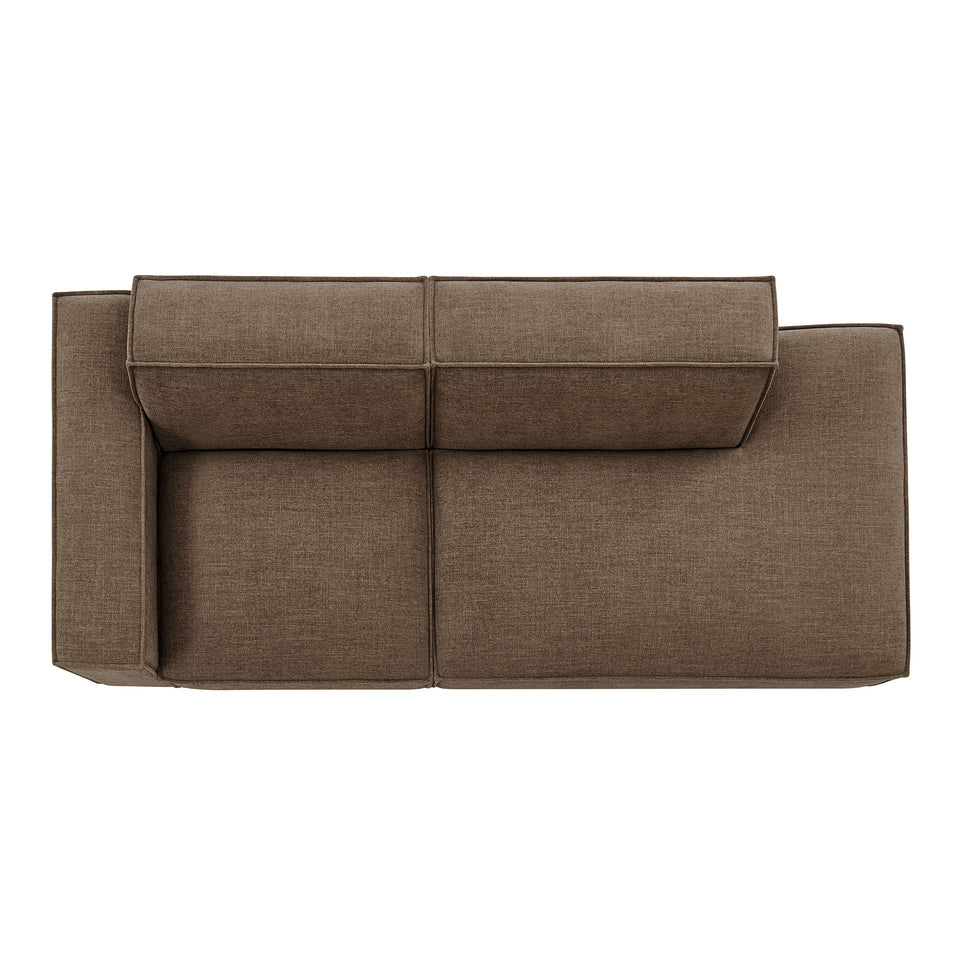 Restore 2-Piece Performance Fabric Upholstered Modular Loveseat by Modway