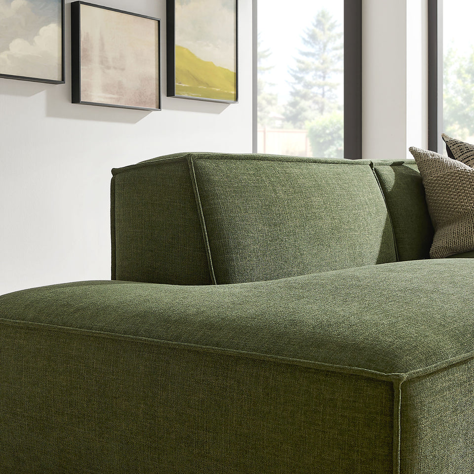 Restore 2-Piece Performance Fabric Upholstered Modular Loveseat by Modway