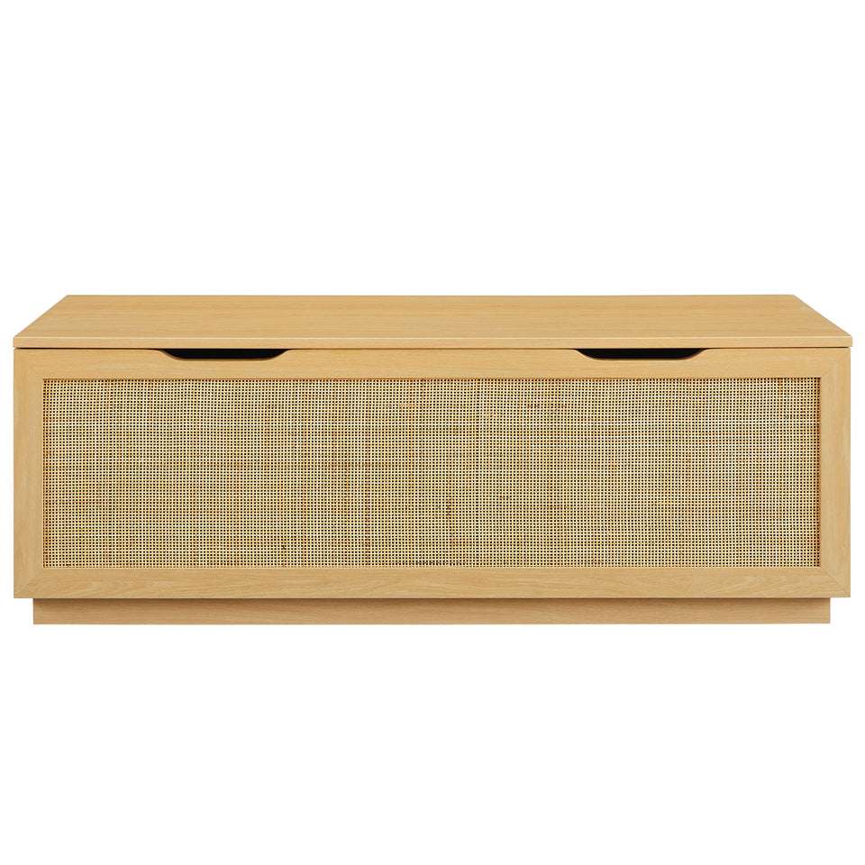 Soma 47" Rattan Storage Bench by Modway