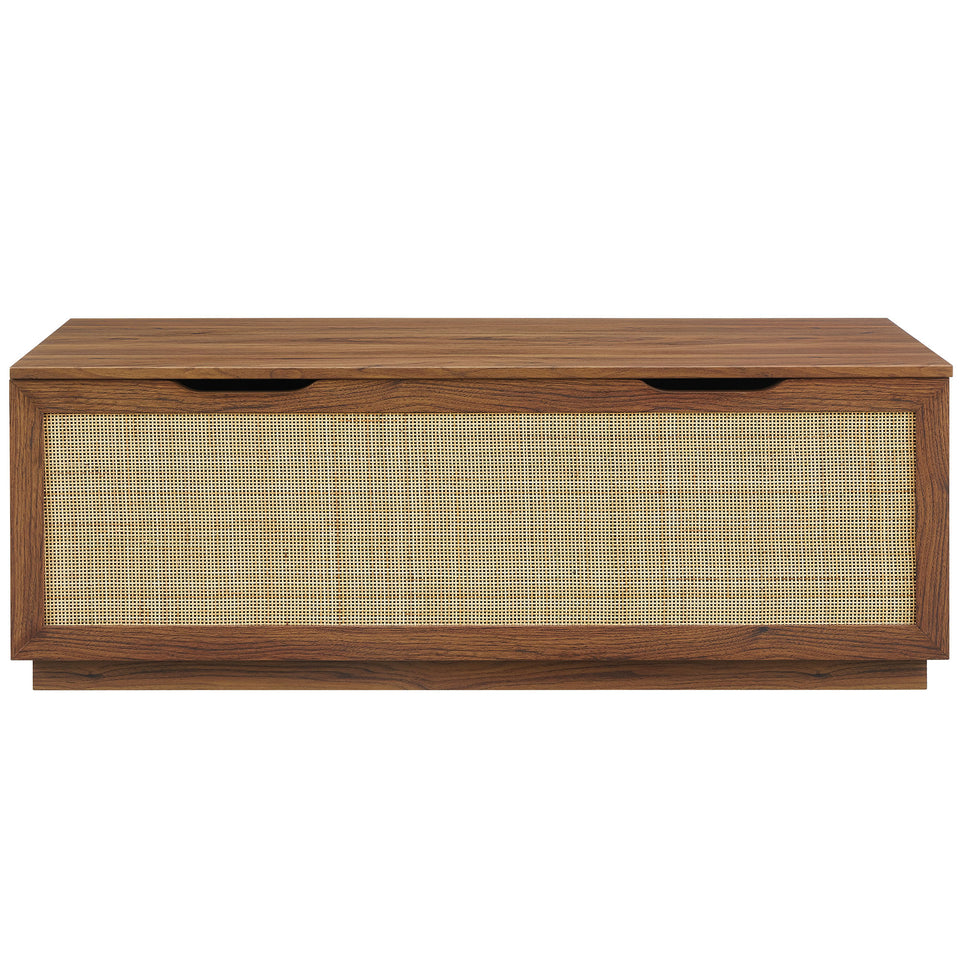 Soma 47" Rattan Storage Bench by Modway