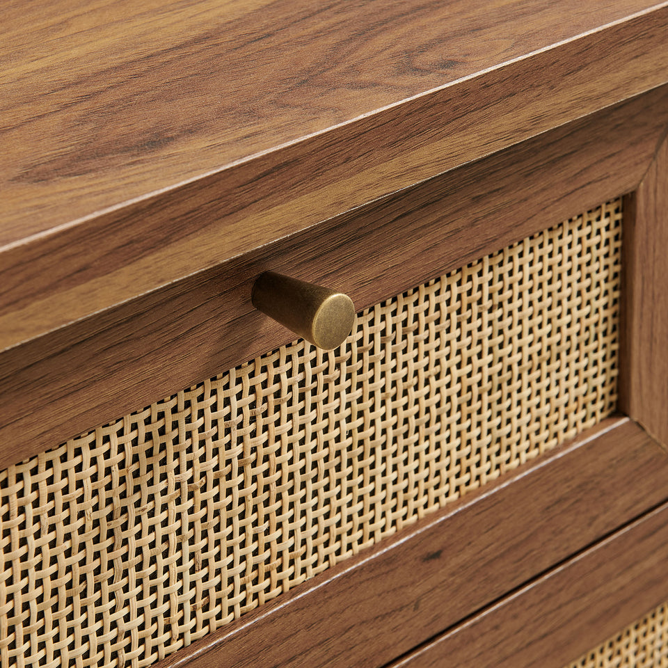 Soma 62 Inch Rattan Console Table by Modway