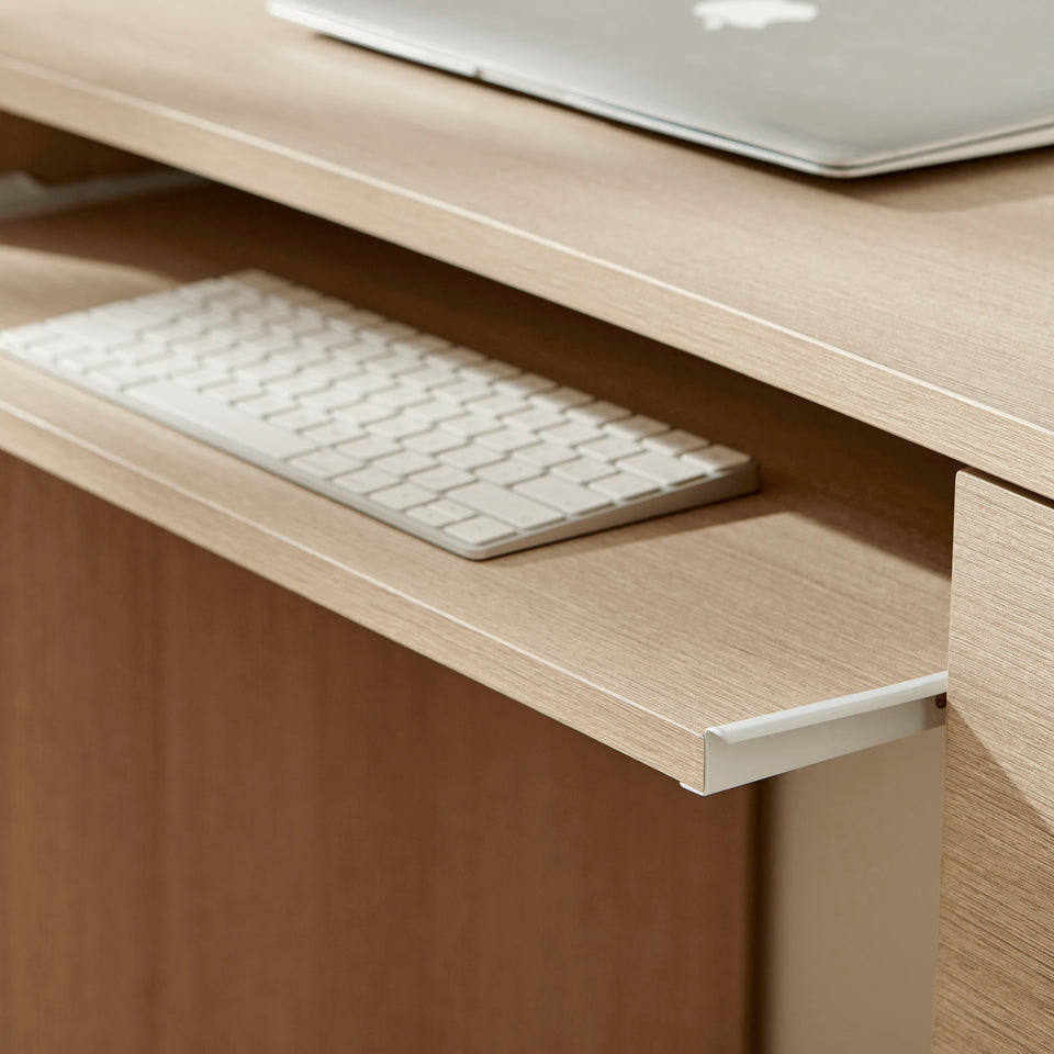 Mirae 55" 6-Drawer Curved Office Desk by Modway
