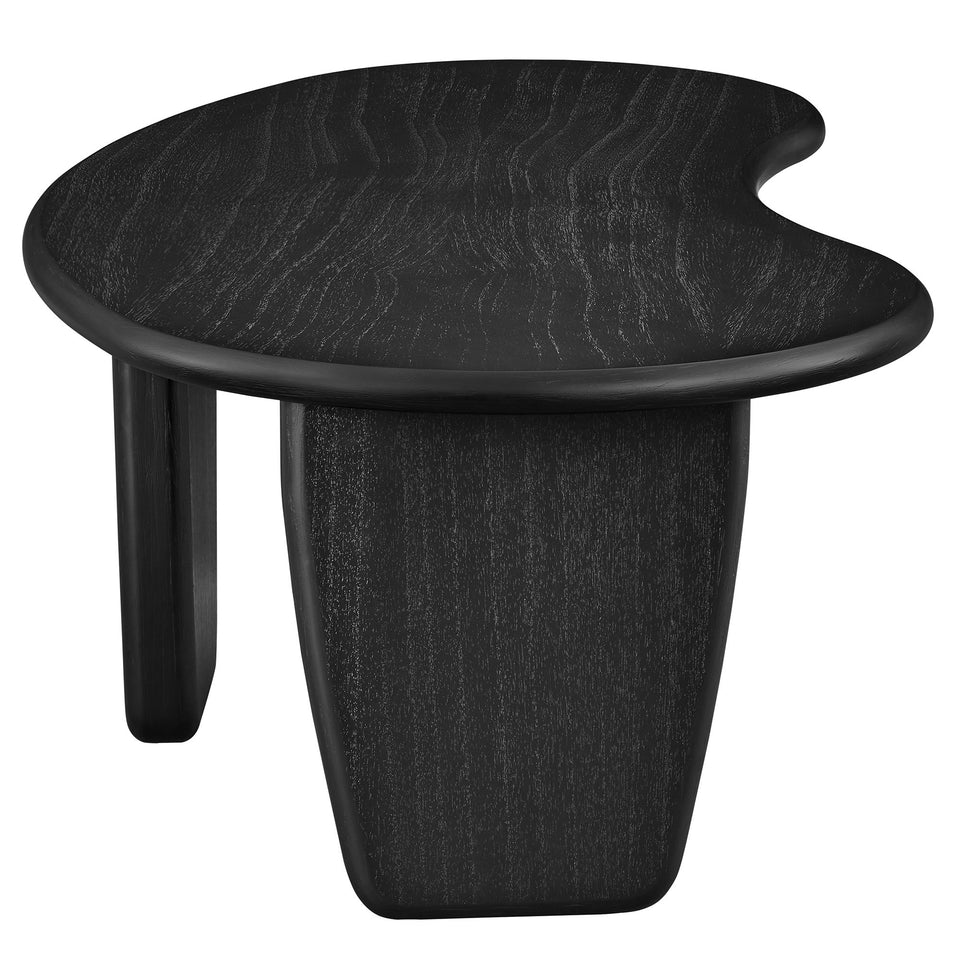 Vetra Kidney-Shaped Free Coffee Table by Modway