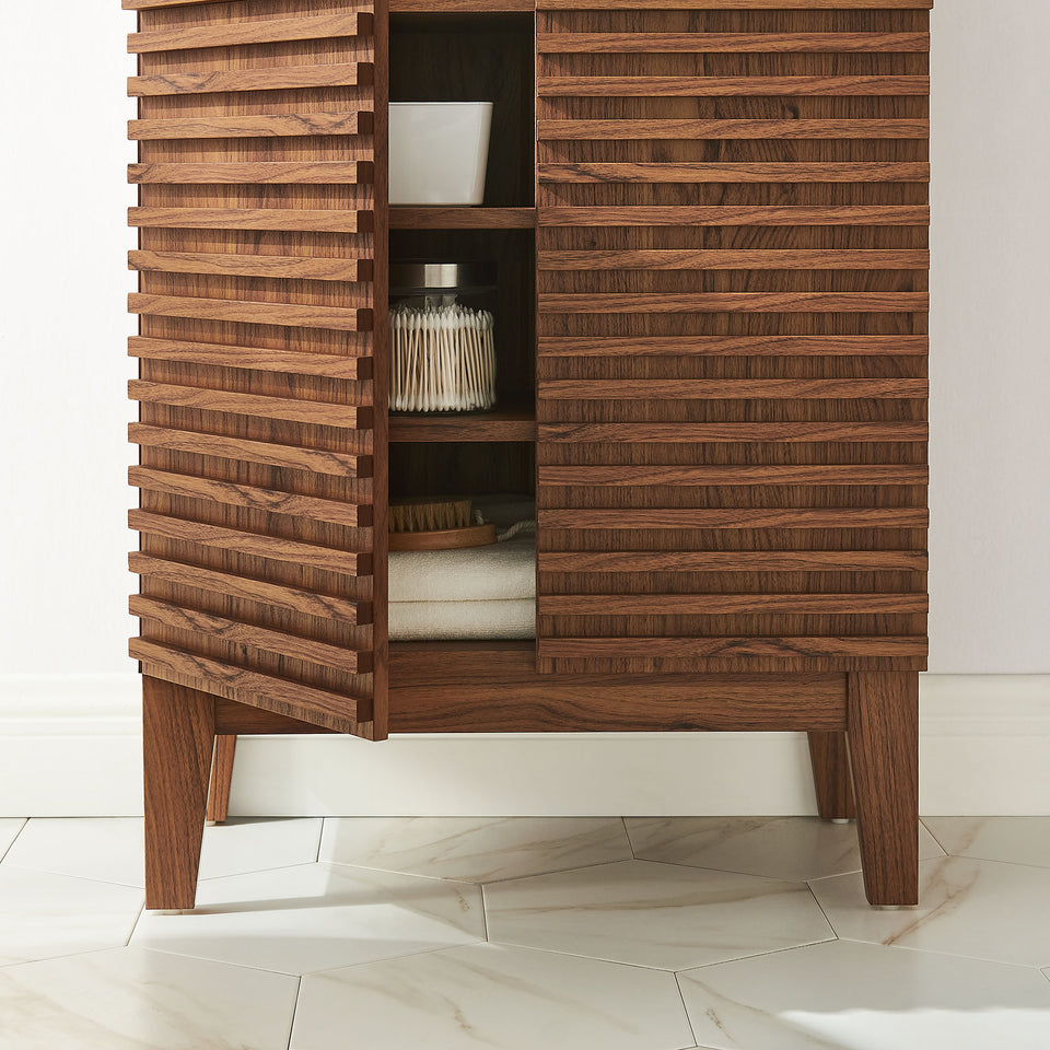Render Freestanding Bathroom Storage Cabinet by Modway