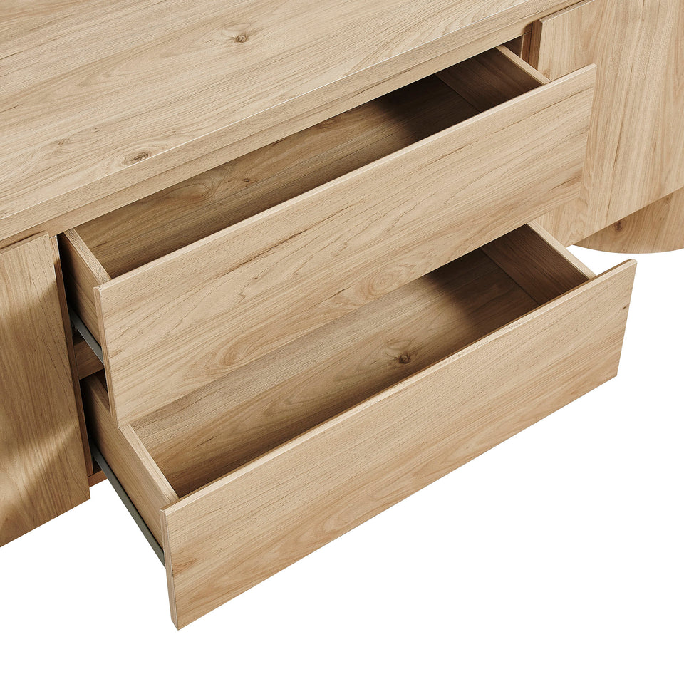 Duval 71 Inch Oval TV Cabinet by Modway