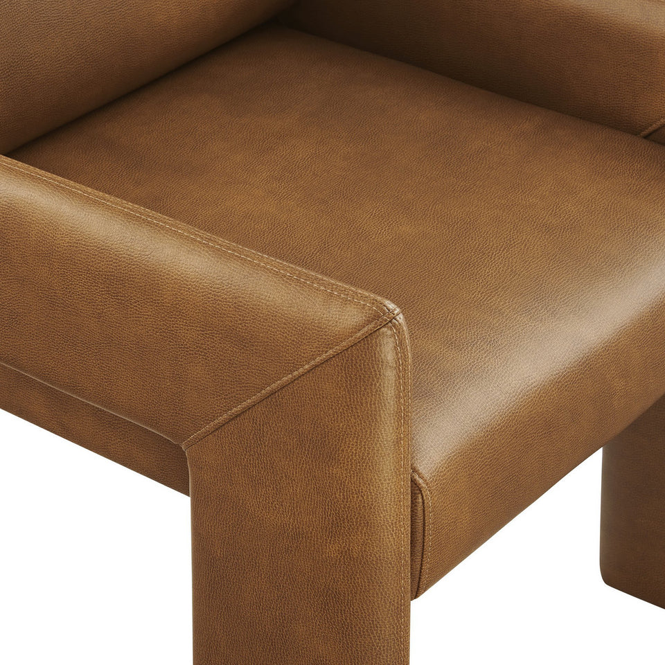 Daven Vegan Leather Dining Armchair by Modway