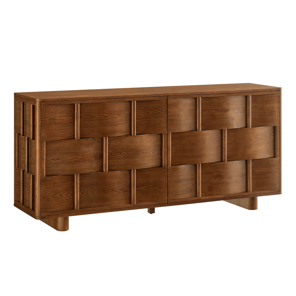 Foundry 71" Woven Design Buffet Storage Cabinet by Modway