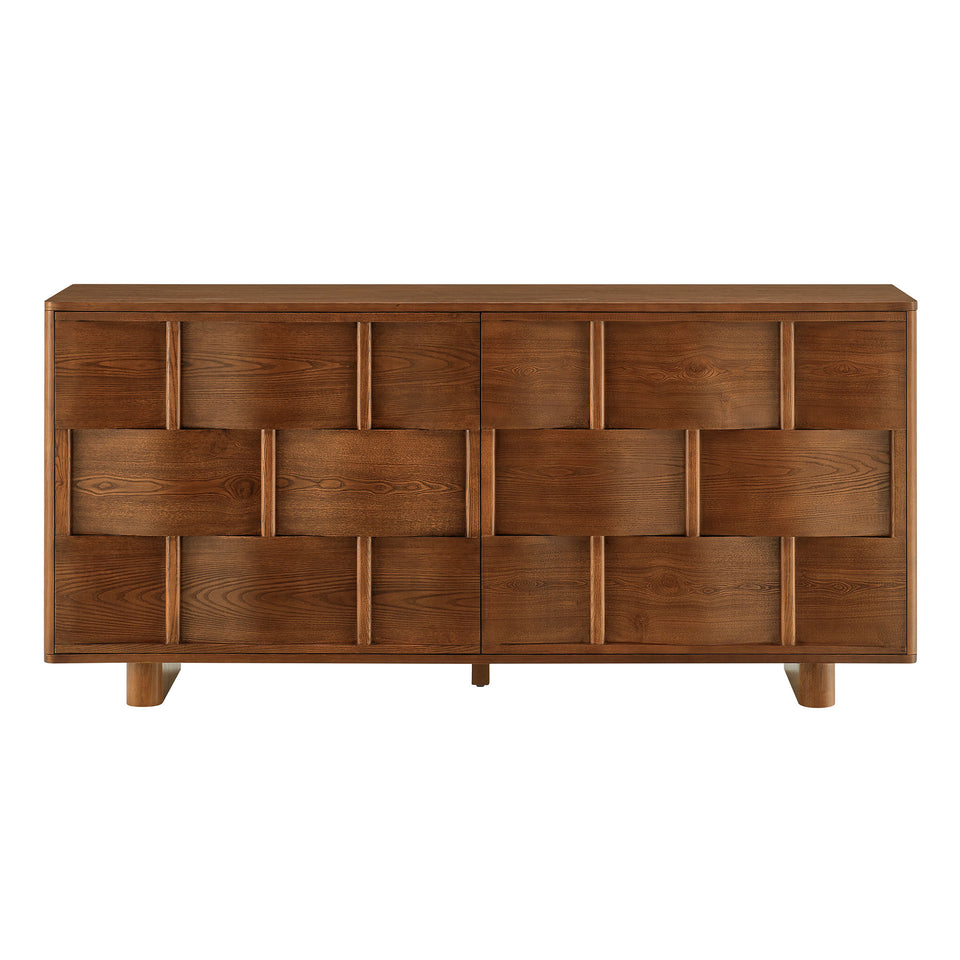 Foundry 71" Woven Design Buffet Storage Cabinet by Modway