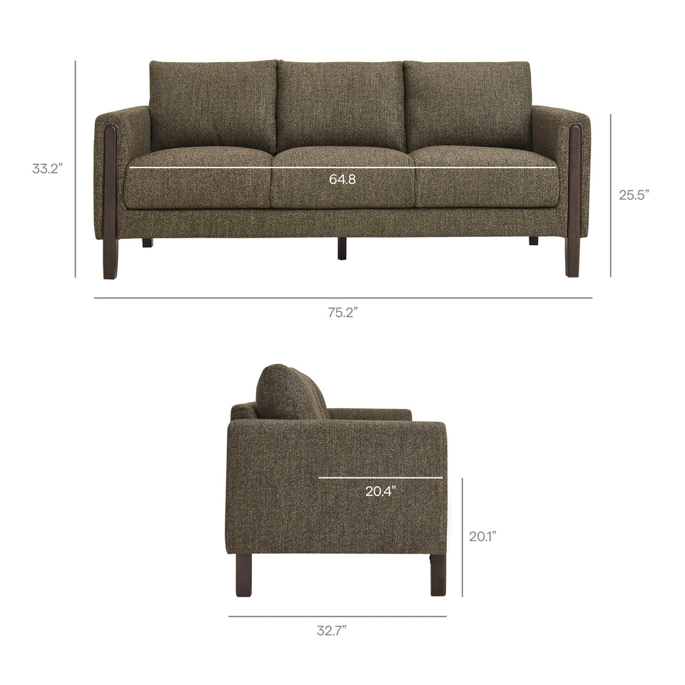 Hawken Boucle Fabric Sofa by Modway