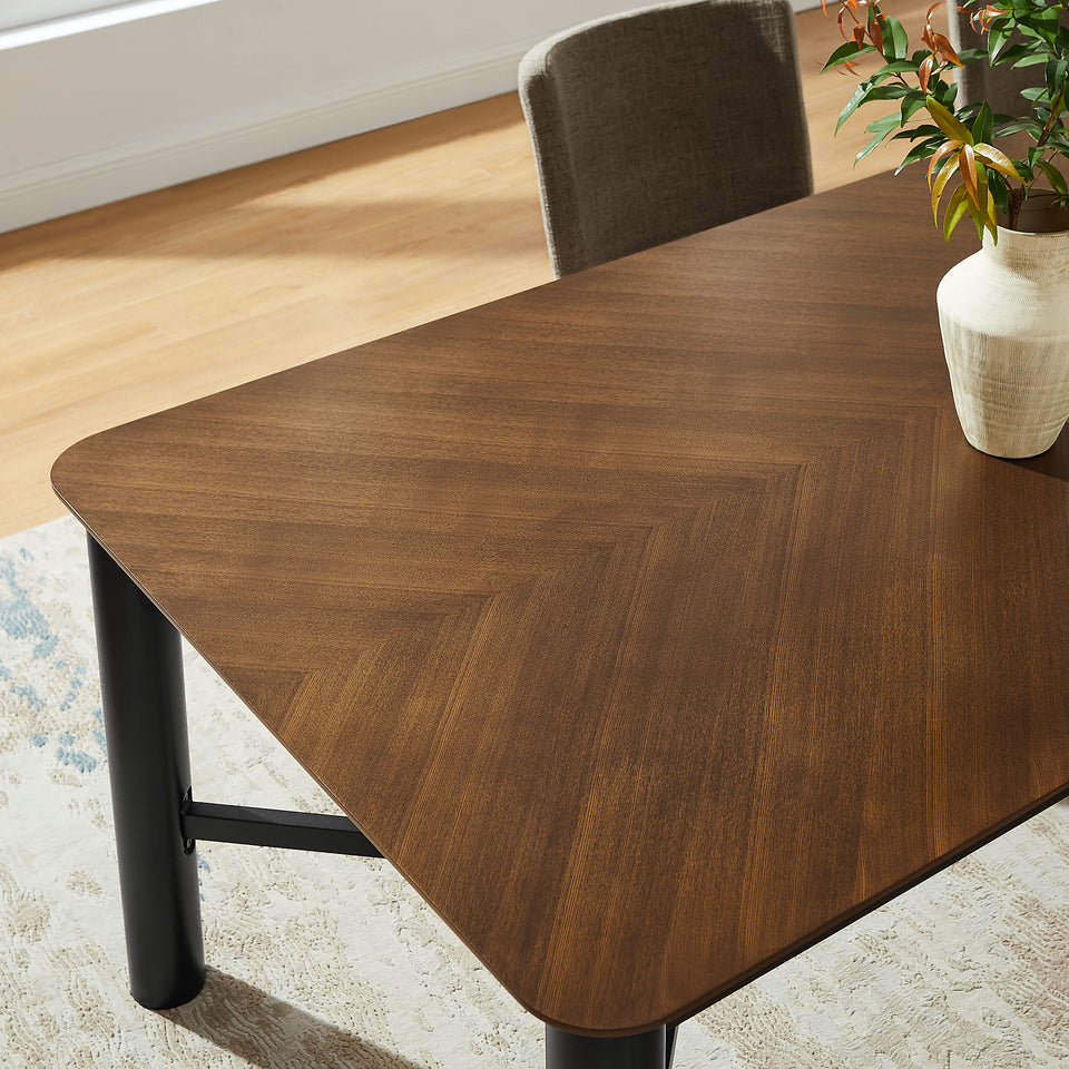 Ashlan 110" Rectangle Dining Table by Modway