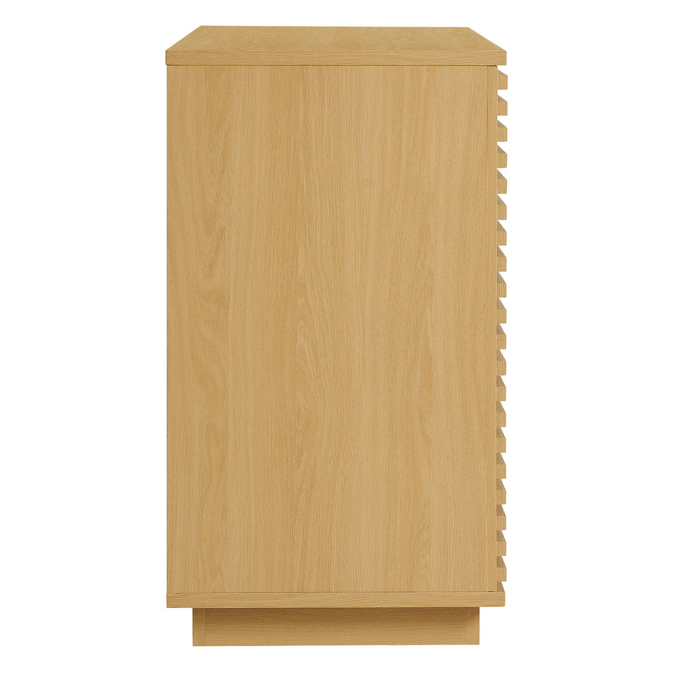 Render 2-Door Fluted Accent Cabinet by Modway