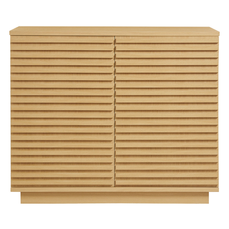 Render 2-Door Fluted Accent Cabinet by Modway