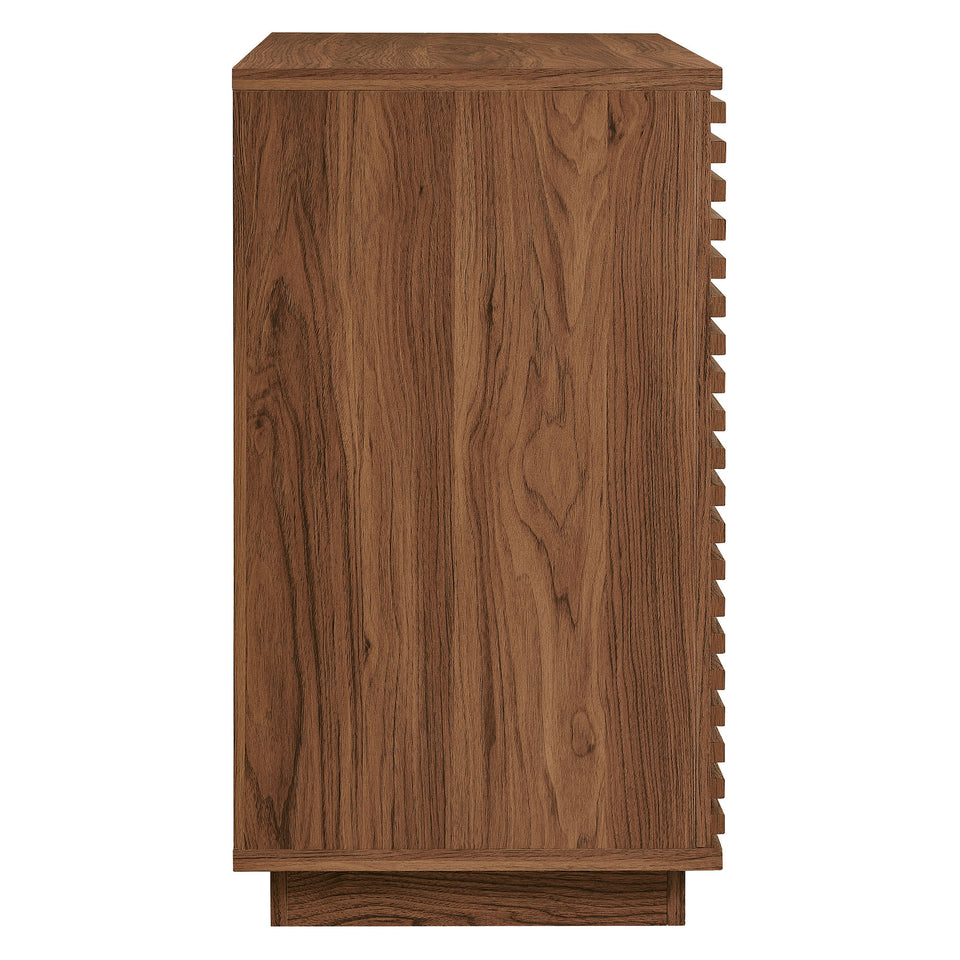 Render 2-Door Fluted Accent Cabinet by Modway