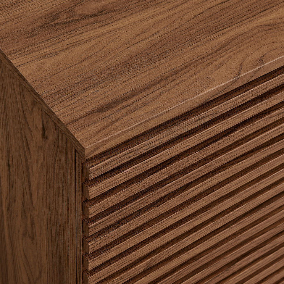Render 2-Door Fluted Accent Cabinet by Modway