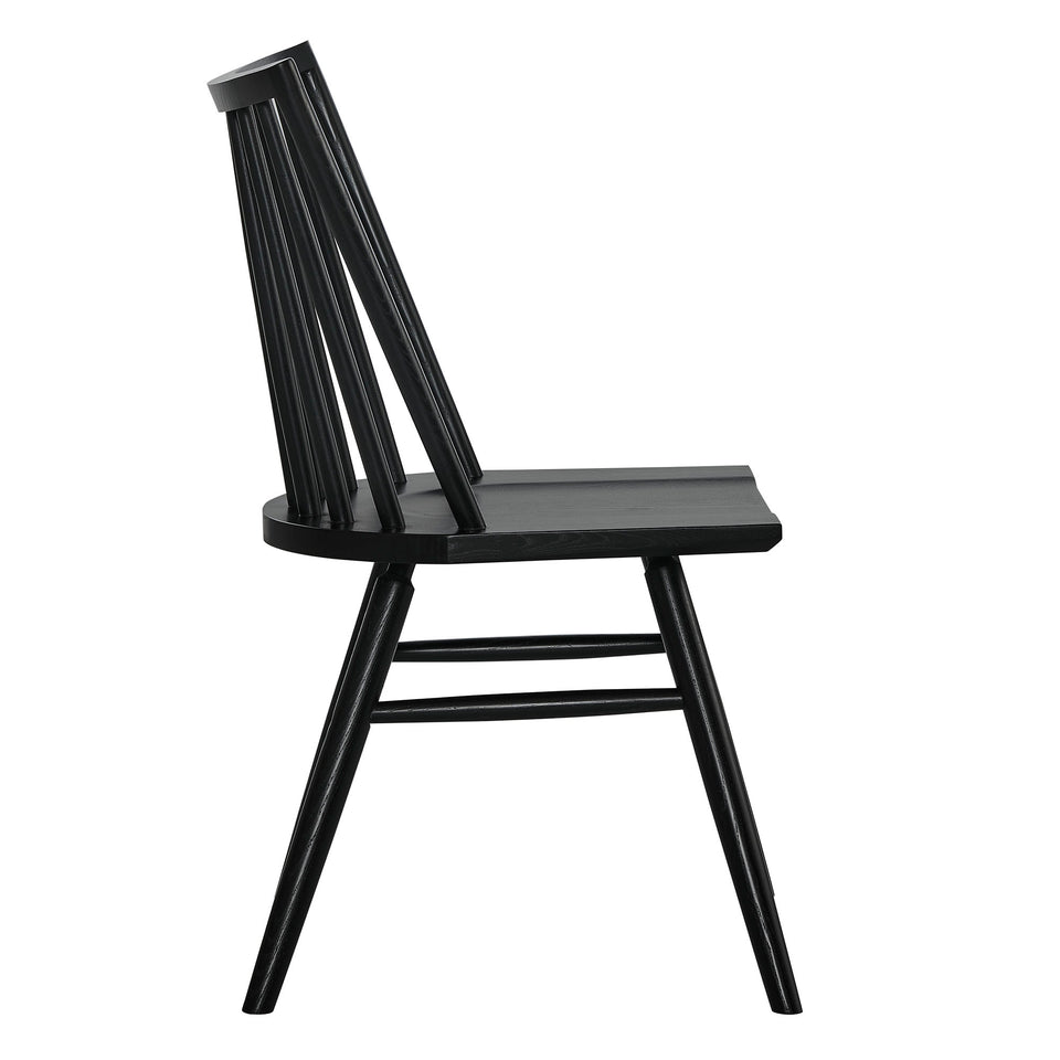 Alvar Spindle Back Dining Side Chairs Set of 2 by Modway