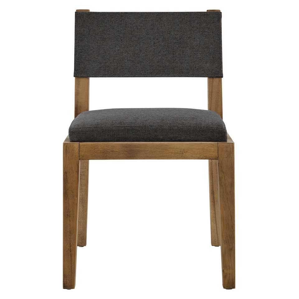 Calder Fabric Upholstered Wood Armless Dining Chair by Modway